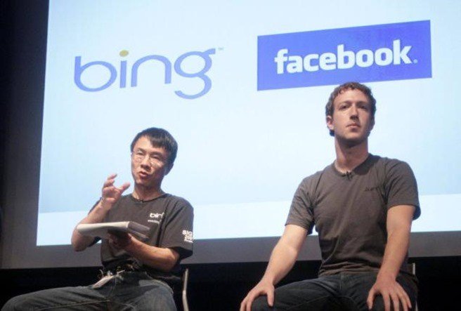 Bing et Facebook