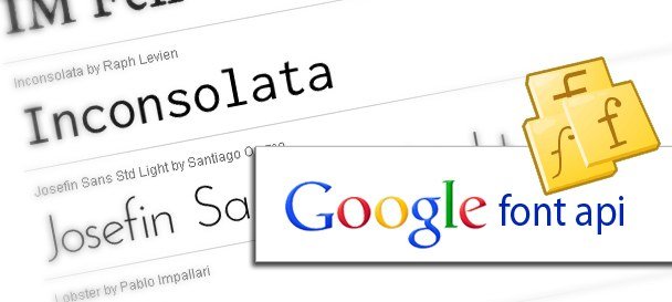 Google Web Fonts