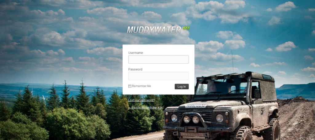 Page de login WordPress personnalisée