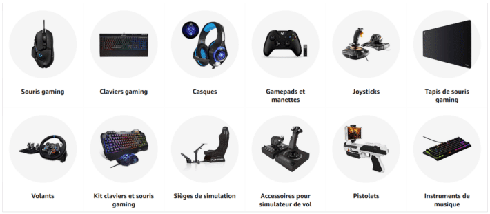Accessoires gaming