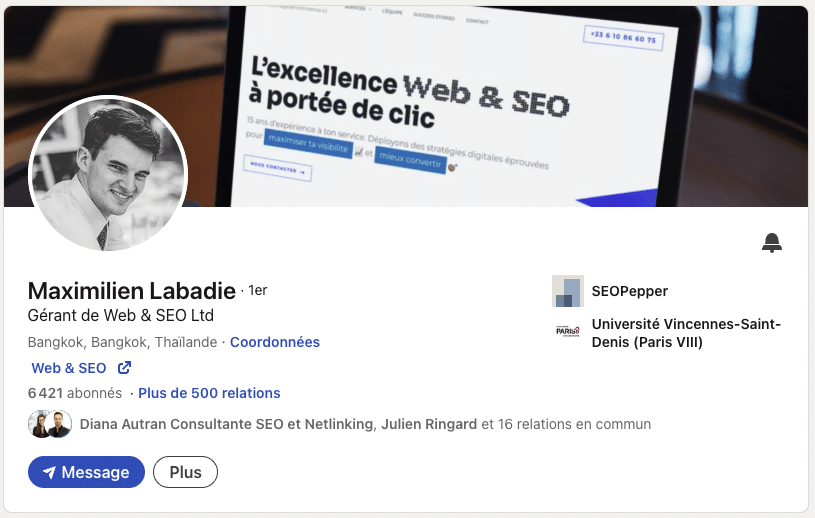 Optimiser LinkedIn pour la prospection