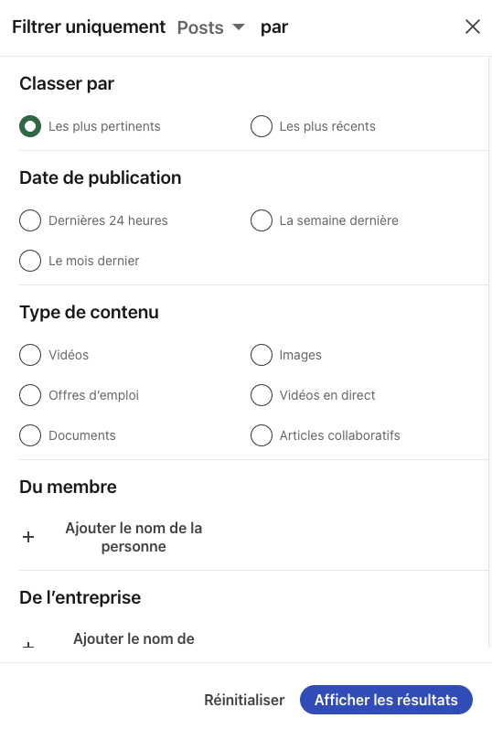 Comment prospecter avec la Recherche LinkedIn